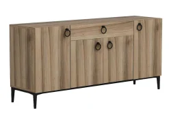 Moon Multifunctioneel Kabinet, Walnoot, 160X42X75 Cm, Epikasa-Homemania Best