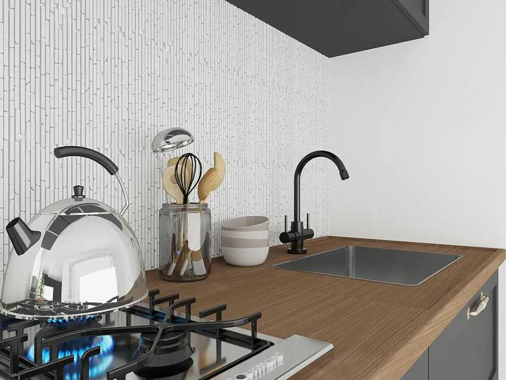 Mozaiek Vloer En Wand In Creme Marmer - Set Van 1M - Moyali-BRICOSOL Hot