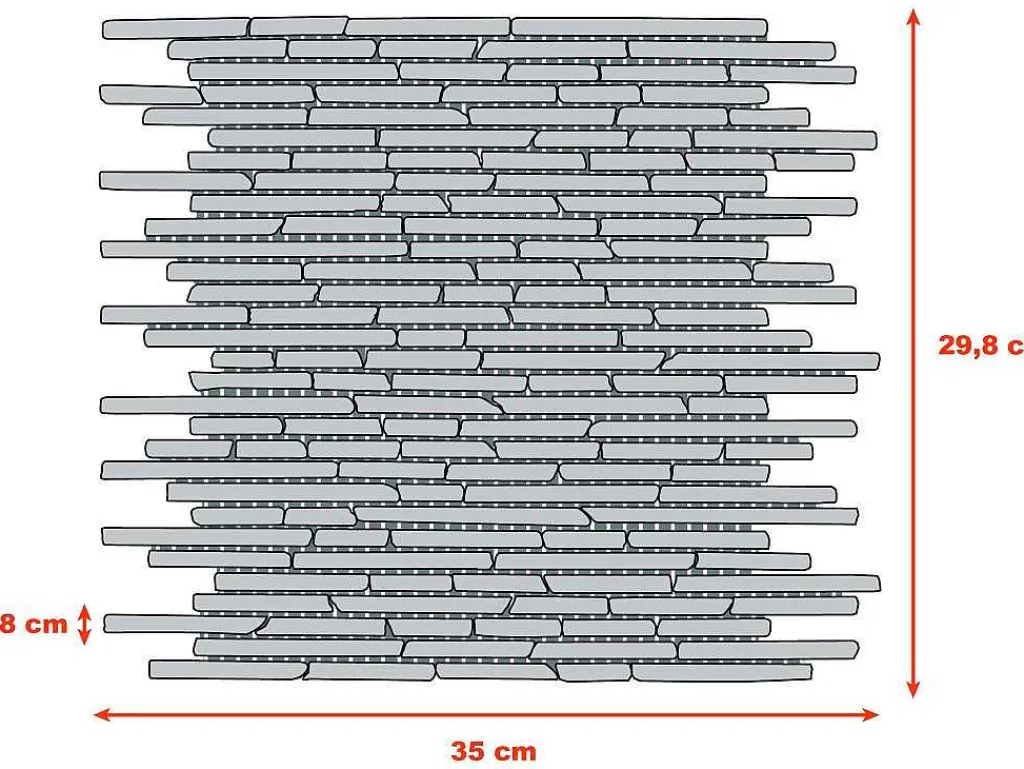 Mozaiek Vloer En Wand In Creme Marmer - Set Van 1M - Moyali-BRICOSOL Hot