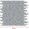 Mozaiek Vloer En Wand In Antracietgrijs Marmer - Set Van 1M - Moyali-BRICOSOL Outlet