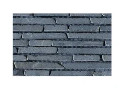 Mozaiek Vloer En Wand In Antracietgrijs Marmer - Set Van 1M - Moyali-BRICOSOL Outlet