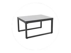 Multifunctioneel Ijzeren Tuinmeubel - Loungebank Met Verstelbare Luifel - 5 Zitplaatsen En 1 Salontafel - Grijs-ModernLuxe Online