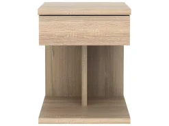Nachtkastje Borla - 1 Lade - Eik-Vente-unique Outlet
