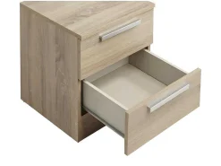 Nachtkastje Mathias - 2 Laden - Naturel-Vente-unique Clearance