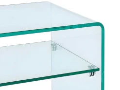 Nachtkastje Van Gehard Glas - 1 Nis - Stileos-Vente-unique Online