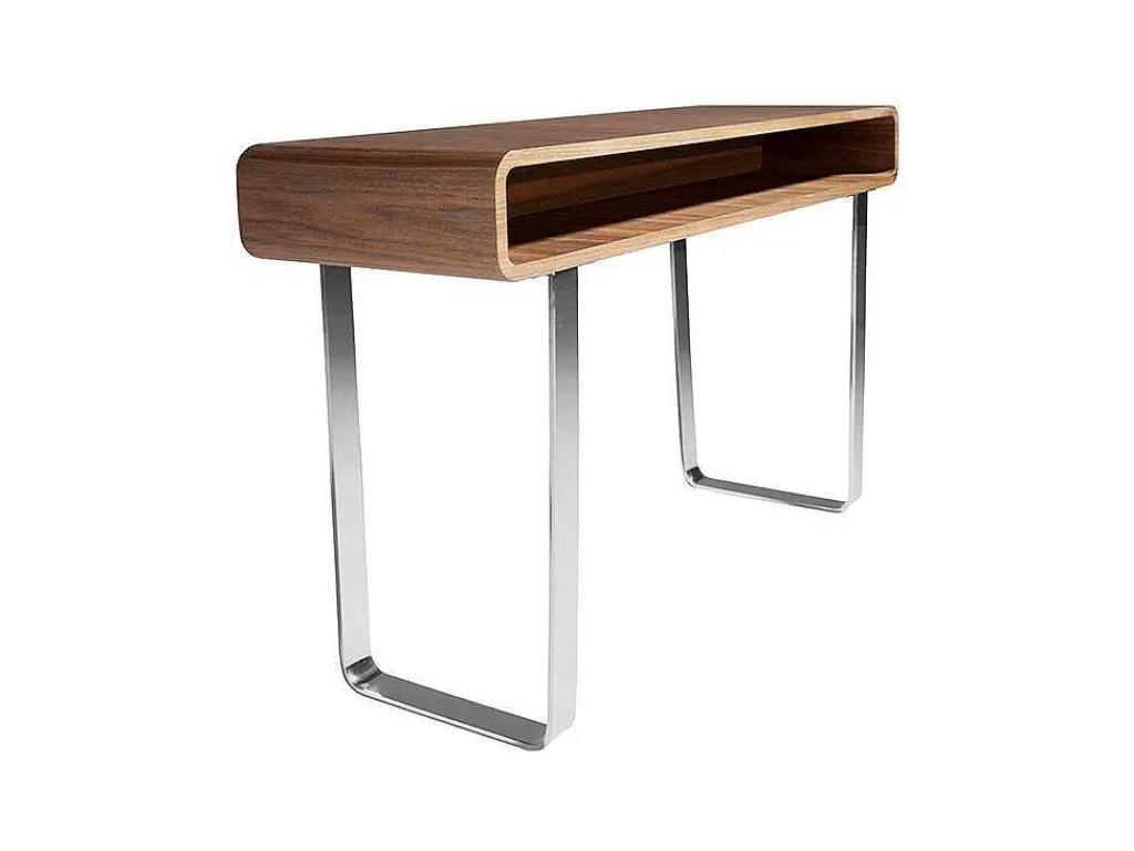 Notenhouten Console Met Opbergruimte 3000-Angel Cerda Online