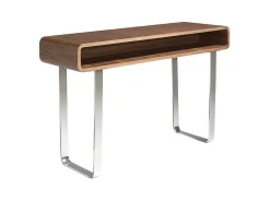 Notenhouten Console Met Opbergruimte 3000-Angel Cerda Online