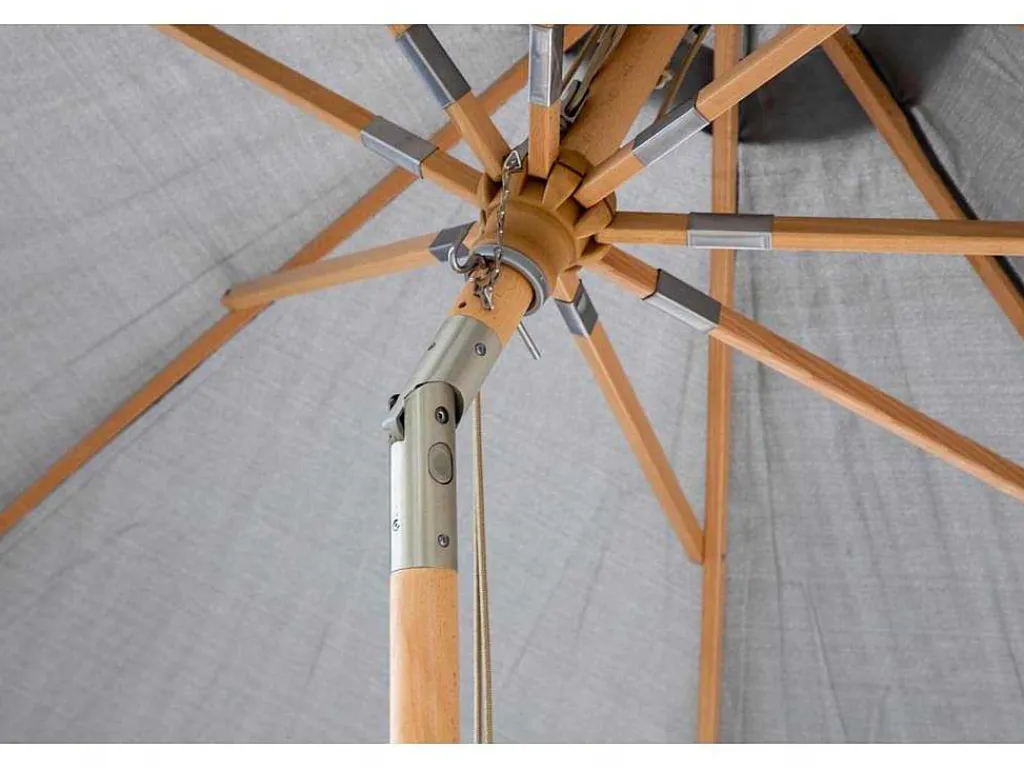 Nypo Parasol Met Kantelfunctie Grijs.-Vente-unique Clearance