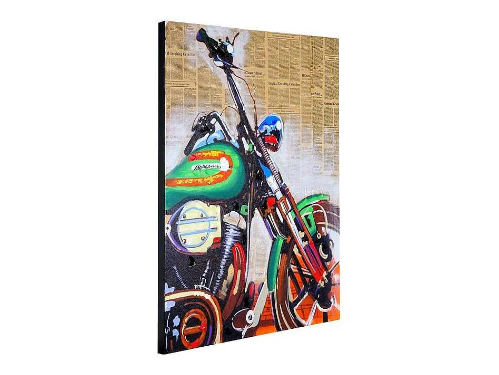 Olieverfschilderij Motor Handgeschilderd-Vente-unique New