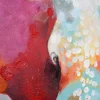 Olieverfschilderij Olifant Ii Handgeschilderd-Vente-unique Clearance
