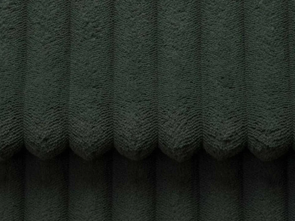 Omkeerbare Hoekslaapbank Van Groen Ribfluweel Met Brede Ribbels Asturio-Vente-unique Discount