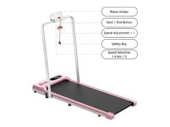 Onder Bureau Loopband 1-6Km/H Wandelen Jogging Machine Voor Thuiskantoor Met Opvouwmogelijkheid-Vente-unique Discount
