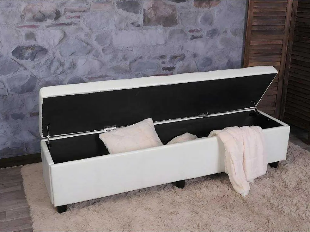 Opbergkist Arezzo Xxl, Wit-Vente-unique Best