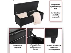 Opbergkist Kriens, Grijs-Vente-unique Clearance