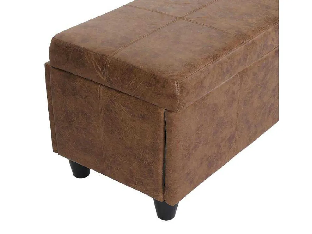 Opbergkist Kriens Xxl, Imitatie Suede-Vente-unique New