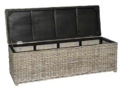 Opbergruimte Van Kubu Gao - L130 X D45 X H44 Cm - Natuurlijk Grijs-OZAIA Hot