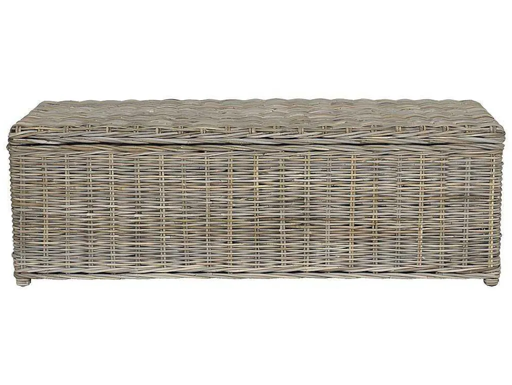 Opbergruimte Van Kubu Gao - L130 X D45 X H44 Cm - Natuurlijk Grijs-OZAIA Hot