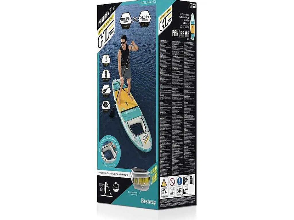 Opblaasbare Stand-Up Paddle - 340 X 89 Cm - Karmono Van-Bestway Hot