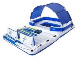 Opblaaseiland Met Afneembaar Zonnescherm - 373 X 264 Cm - Azulio Van-Bestway Online