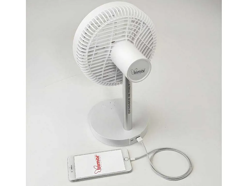 Ostro Ventilator, Wit, 20,2X37,8X19,8 Cm,-BIMAR New