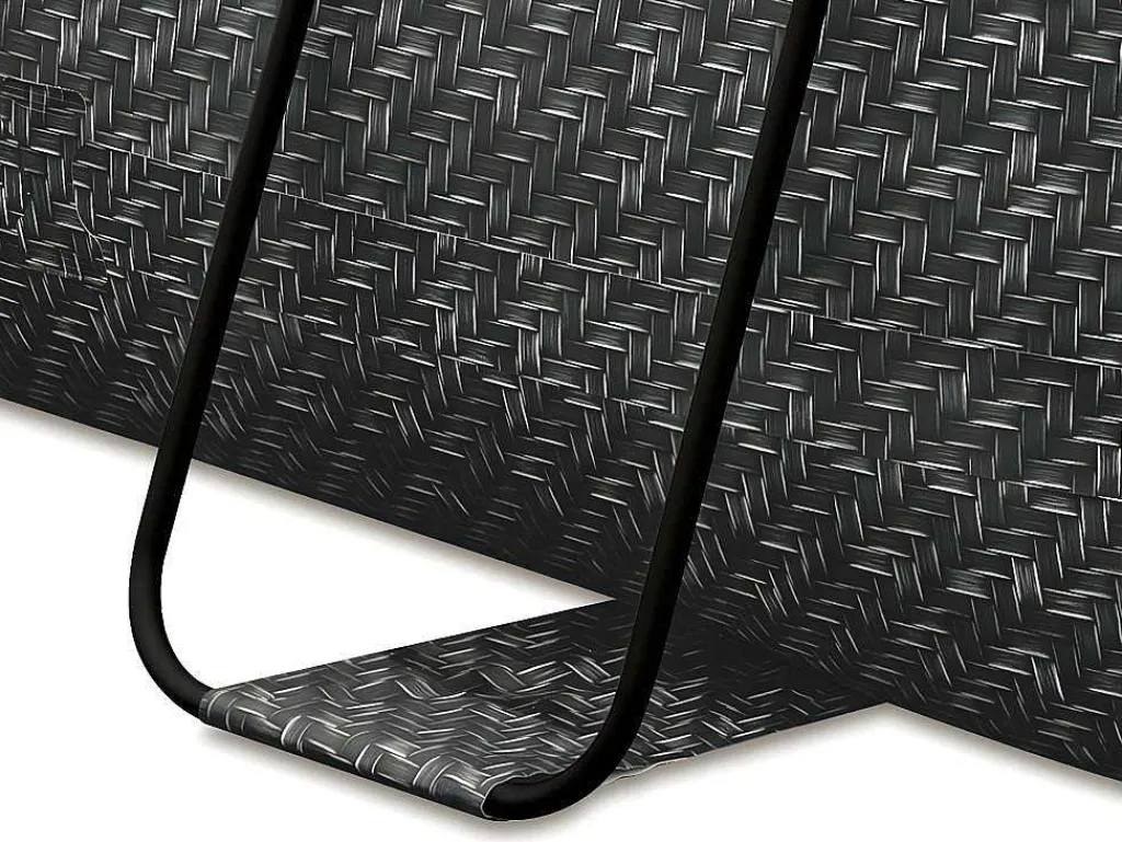 Ovaal Donkergrijs Buizenzwembad Met Visgraatmotief En Filterpomp Met Patroon - L424 X D250 X H100 Cm - Salamanque-Vente-unique Discount