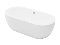 Ovaal Vrijstaand - 200 L - 170 X 80 X 58 Cm - Wit - Acryl - Neptuna-Shower & Design