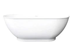 Ovaal Vrijstaand Bad - 210L - 150 X 74 X 57 Cm - Wit - Acryl - Mobula-Shower & Design
