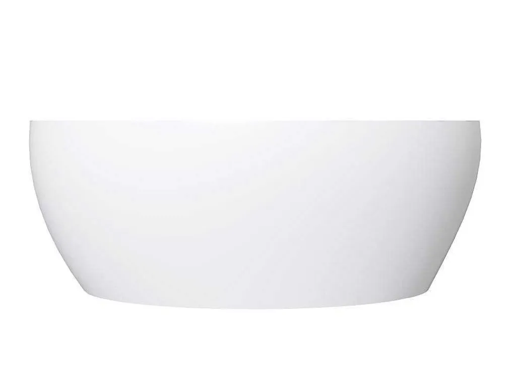 Ovale Wastafel Van Solid Surface - Wit - 58 Cm - Sengli-Shower & Design Best