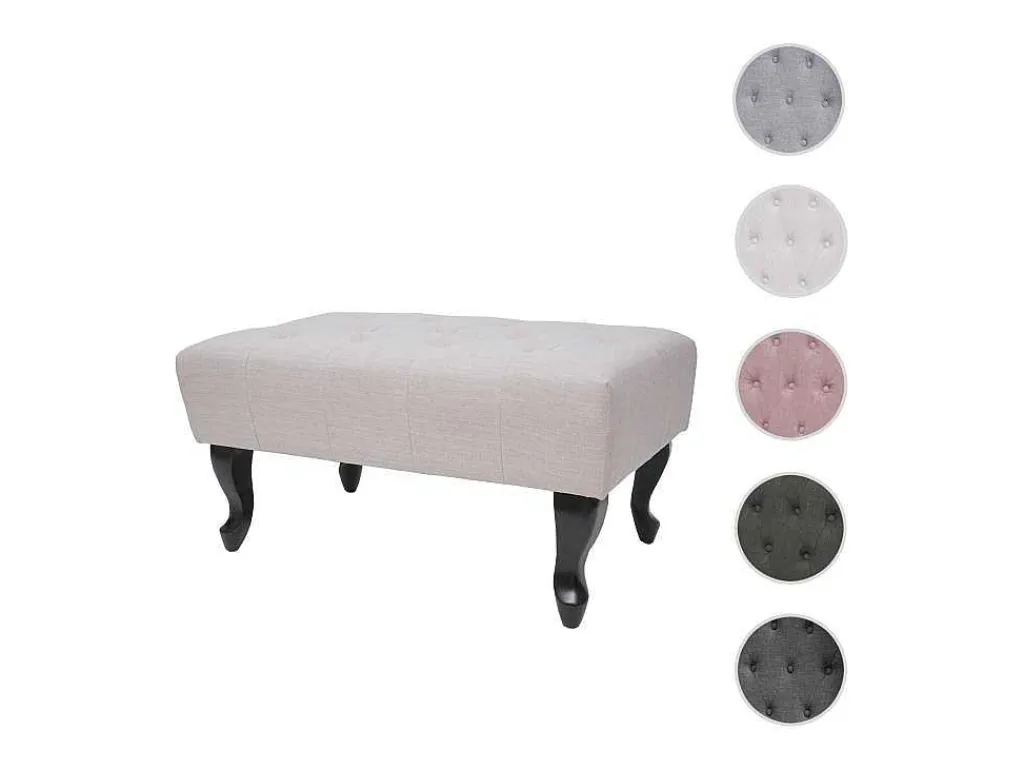 Oxford Voetenbank Waterafstotend, Creme-Beige-Vente-unique Hot