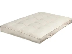 Palletkussen Van Ribfluweel - L120 X D80 Cm - Beige - Baila-OZAIA New