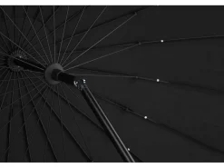 Palmetto Parasol Met Kantelfunctie Zwart.-Vente-unique Hot