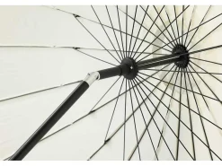 Palmetto Parasol Met Kantelfunctie Wit.-Vente-unique Outlet