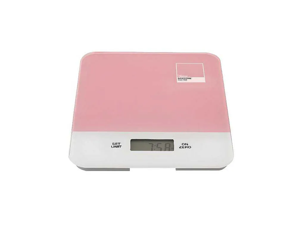 Pantone Weegschaal, Roze, 18,5X2X22,5 Cm,-BIMAR Best
