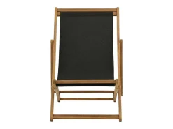 Peachy Tuinligstoel, Opvouwbare Strandstoel Grijs.-Venture Home Best