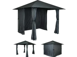Pergola Mcw-J63, Antraciet-Vente-unique Outlet