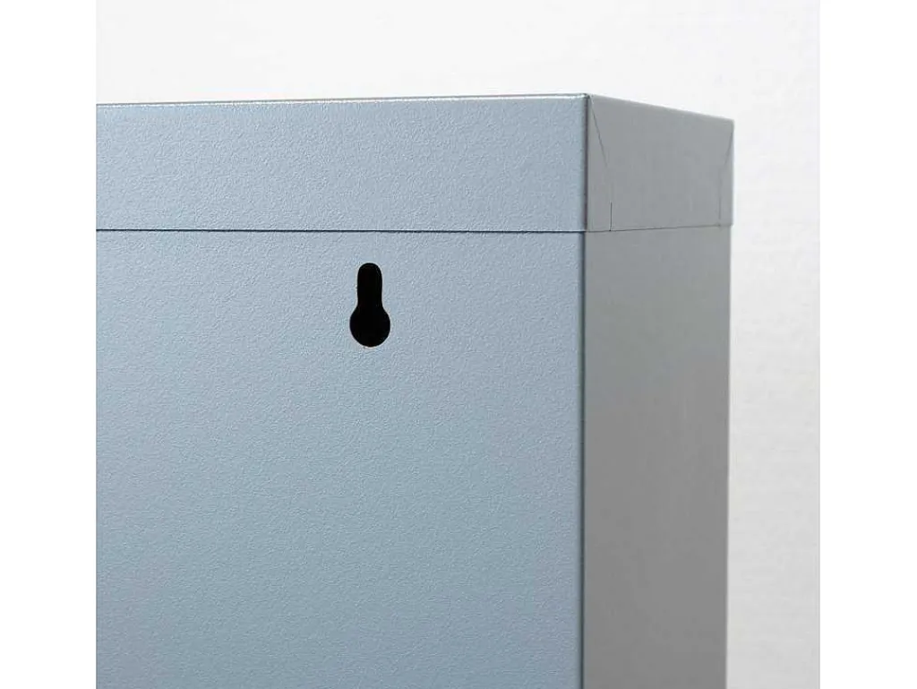 Pisa Schoenenkast Grijs Metaal Met 3 Vakken.-Vente-unique Discount