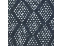 Plaid Oyace - Acryl En Wol - 130 X 170 Cm - Ivoor En Blauw-OZAIA Clearance