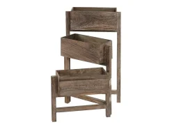 Plantenrek Staand Rek, Bruin-Vente-unique Clearance