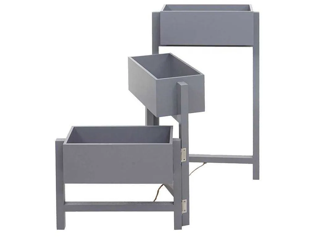 Plantenrek Staand Rek, Grijs-Blauw-Vente-unique Online