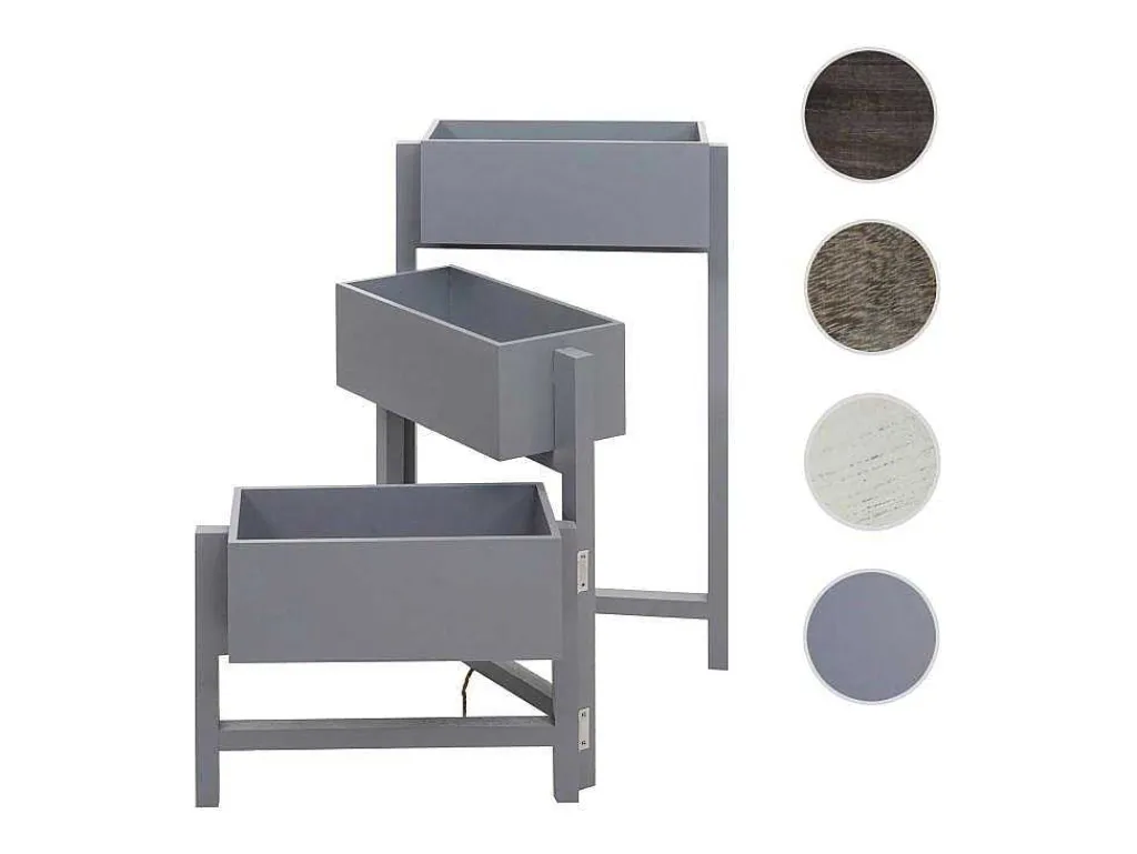 Plantenrek Staand Rek, Grijs-Blauw-Vente-unique Online