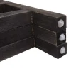 Plantenrek Staand Rek, Grijsbruin-Vente-unique Clearance