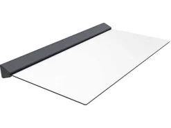Platte Deurluifel Van Aluminium 140 X 90 Cm Met Ledverlichting - Luxama-Vente-unique