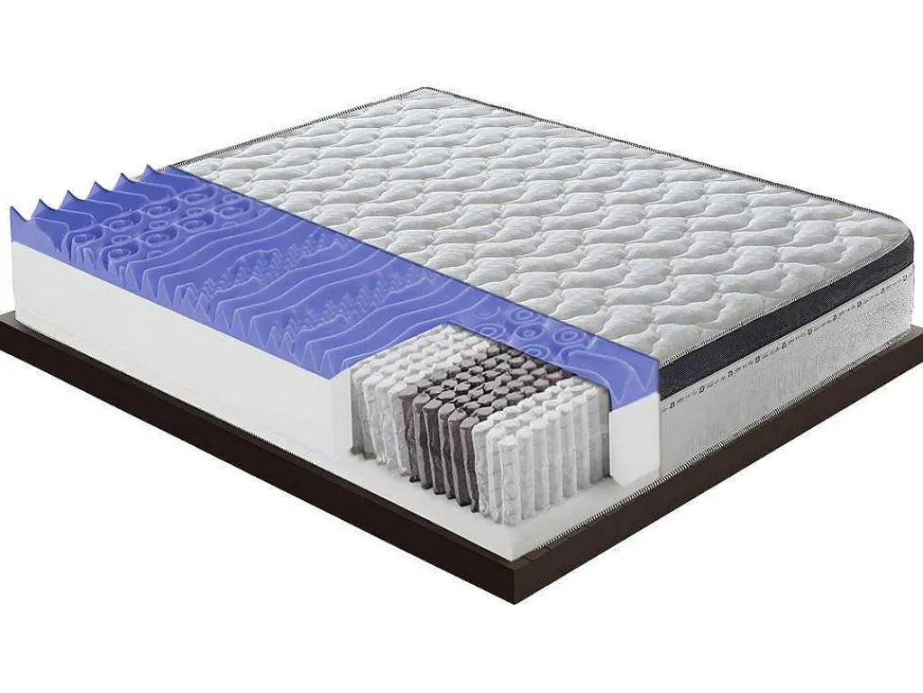 Pocketveringmatras - 800 Pocketveren - Hoogte 27 Cm - 13 Comfortzones 105 X 200 Cm-I Love Sleep Discount