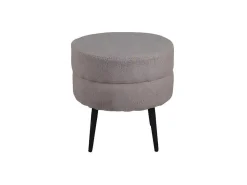 Pot Poef O40Cm Beige.-Venture Home