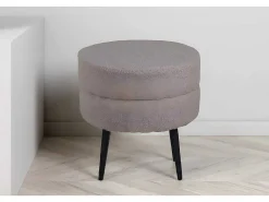 Pot Poef O40Cm Beige.-Venture Home