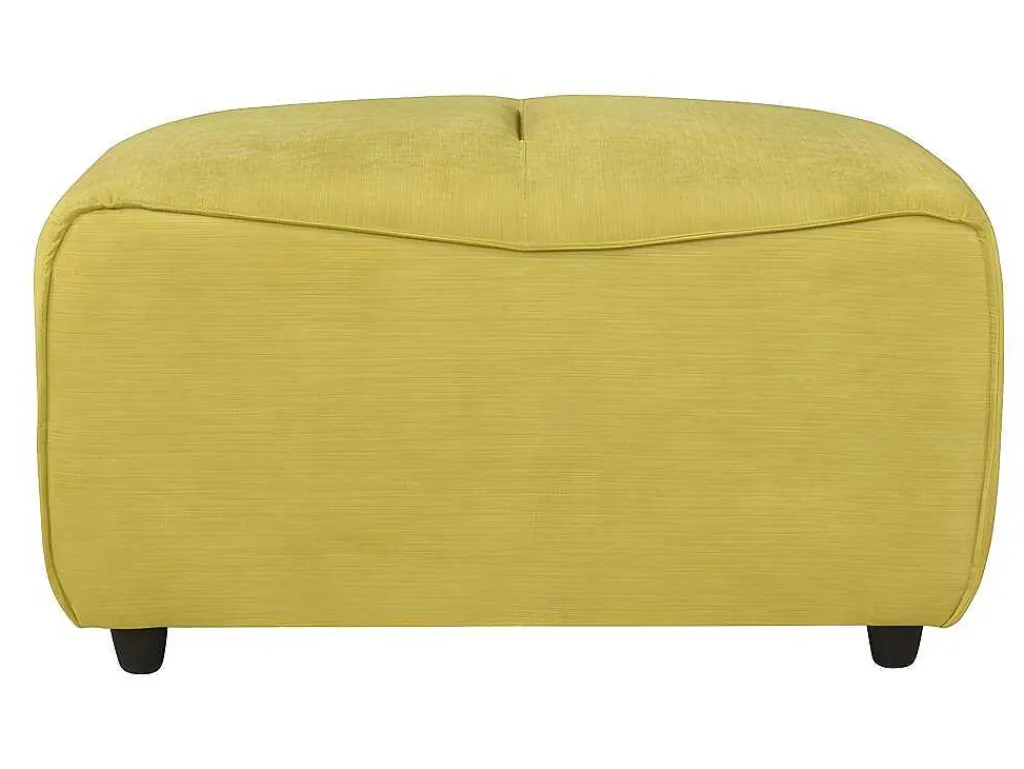 Pouf Voor Moduleerbare Comfortzitbank Symposion In Stof - Geel-Vente-unique Sale
