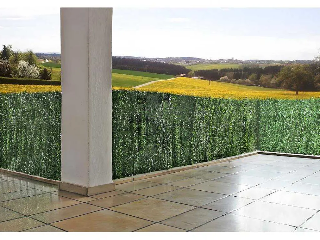 Privacyscherm Balkon N77 Ii Blad, 500X100Cm Licht Spar-Vente-unique Online