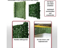 Privacyscherm Balkon N77 Ii Blad, 500X150Cm Donker Blad-Vente-unique Outlet
