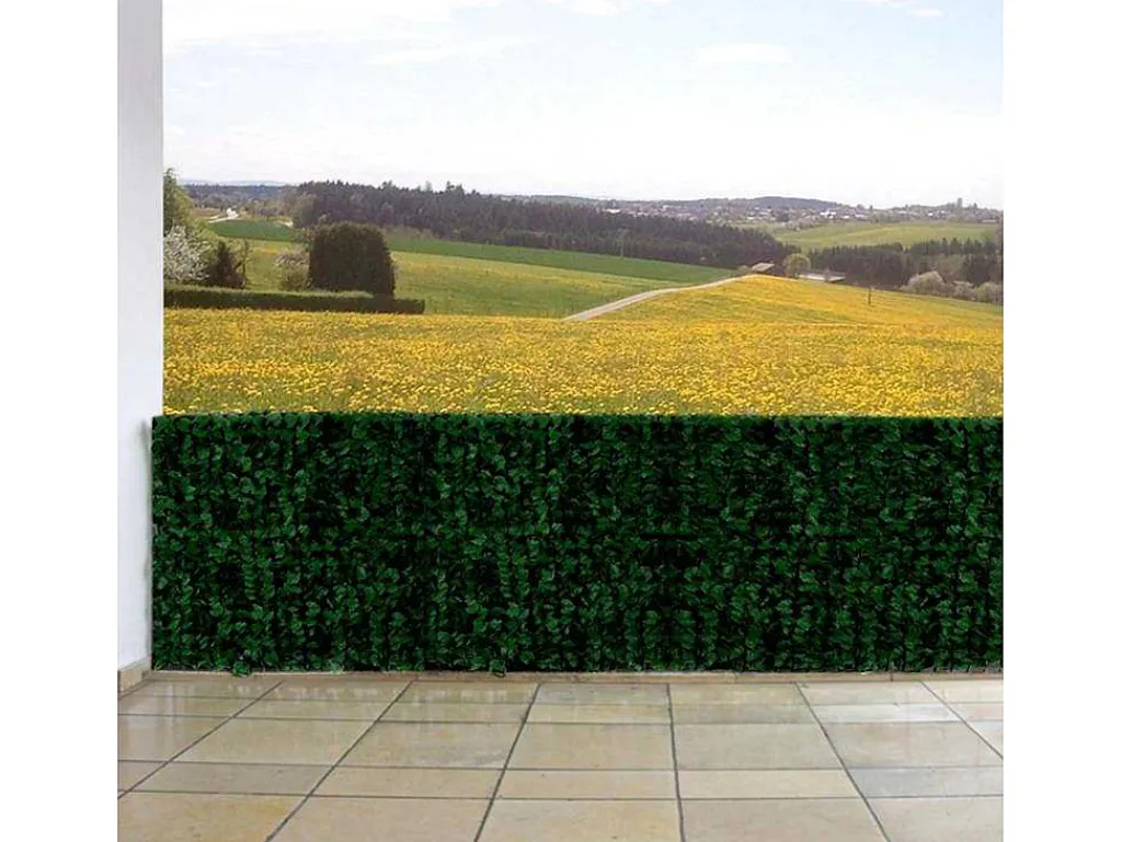 Privacyscherm Balkon N77 Ii Blad, 500X150Cm Donker Blad-Vente-unique Outlet
