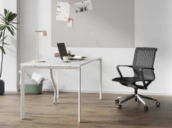 Professioneel Bureau Voor 1 Persoon - Wit - L120 Cm - Downtown-Workēa Discount